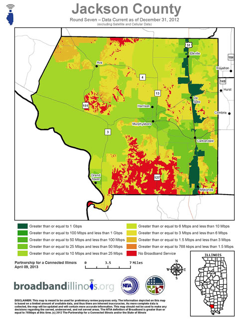 Jackson County Map