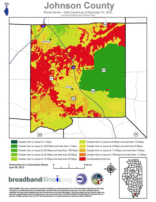 Johnson County Map