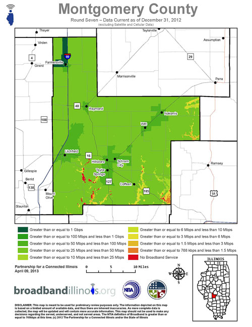 Montgomery County Map