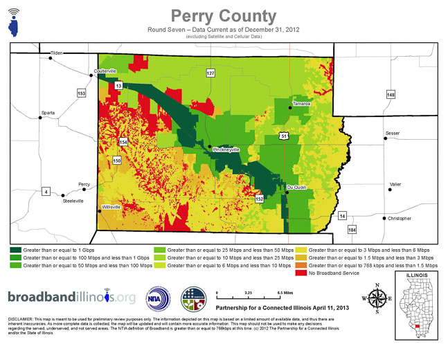Perry County Map
