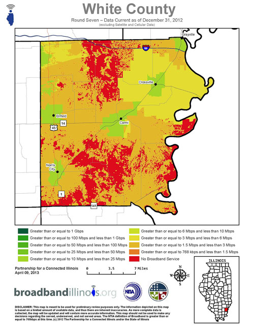 White County Map