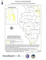 Digital Divide Barriers Race Map