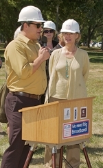 City of Champaign Mayor Donald R. Gerard and City of Urbana Mayor Laurel Prussing